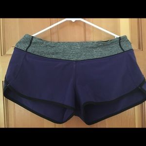 Lululemon run speed shorts size 8